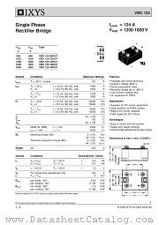 VBO125-14NO7 datasheet pdf IXYS