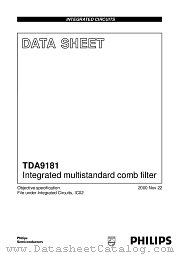 TDA9181P/N1 datasheet pdf Philips