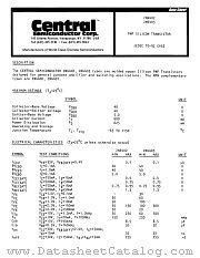 2N4402 datasheet pdf Central Semiconductor