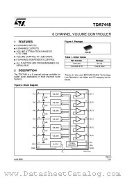 TDA744813TR datasheet pdf ST Microelectronics