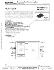 MCM69C232TQ20 datasheet pdf Freescale (Motorola)