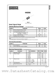 1N3595TR datasheet pdf Fairchild Semiconductor