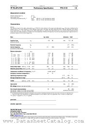 TFS211D datasheet pdf Vectron