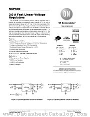 NCP630AD2TR4 datasheet pdf ON Semiconductor