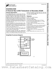 SCAN92LV090VEHX datasheet pdf National Semiconductor