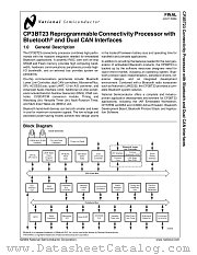 CP3BT23G18NEPX datasheet pdf National Semiconductor