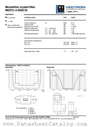 MQF21.4-3000/35 datasheet pdf Vectron