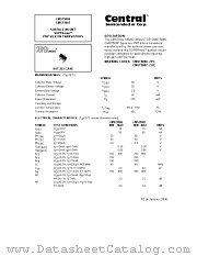 CMST5086 datasheet pdf Central Semiconductor
