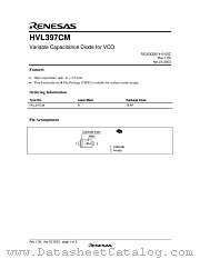 HVL397CM datasheet pdf Renesas