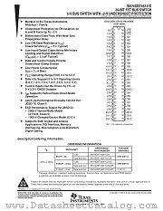 SN74CBT16211CDGG datasheet pdf Texas Instruments