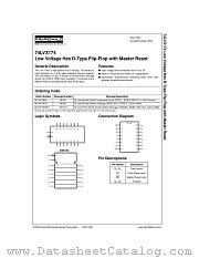 74LVX174MTC datasheet pdf Fairchild Semiconductor
