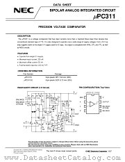 UPC311G2-T1 datasheet pdf NEC
