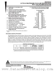 MAX3238IDBQ1 datasheet pdf Texas Instruments