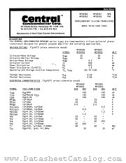 MPS6562 datasheet pdf Central Semiconductor
