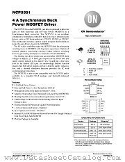 NCP5351 datasheet pdf ON Semiconductor