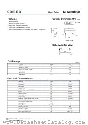 M1A050M00 datasheet pdf Cosmo Electronics