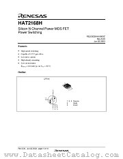 HAT2168H datasheet pdf Renesas
