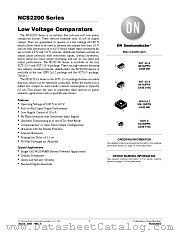 NCS2203 datasheet pdf ON Semiconductor