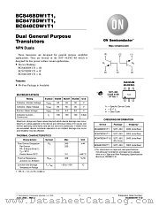 BC846C datasheet pdf ON Semiconductor