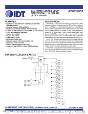 CSPT857BVI datasheet pdf IDT