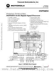 DSP56854 datasheet pdf Freescale (Motorola)