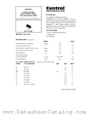 CMPSH05-4 datasheet pdf Central Semiconductor