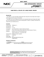 UPD8871CY datasheet pdf NEC