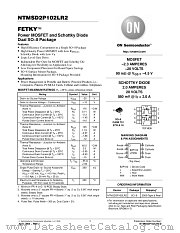 NTMSD2P102LR2 datasheet pdf ON Semiconductor