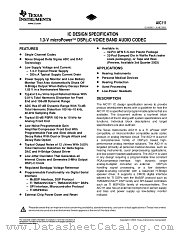 AIC111YER datasheet pdf Texas Instruments
