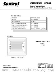 CP589 datasheet pdf Central Semiconductor