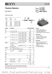 VCA105-14IO7 datasheet pdf IXYS