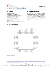 AD6311 datasheet pdf Anachip