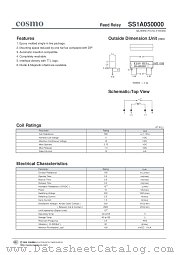 SS1A050000 datasheet pdf Cosmo Electronics