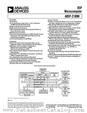 ADSP-2188MBCA-266 datasheet pdf Analog Devices