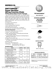 MBRB2515L datasheet pdf ON Semiconductor