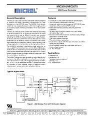 MIC2010 datasheet pdf Micrel Semiconductor