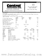 2N6725 datasheet pdf Central Semiconductor