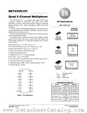 MC74VHC157DTR2 datasheet pdf ON Semiconductor