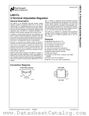 LM317L MWA datasheet pdf National Semiconductor