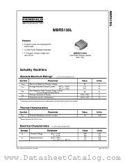 MBRS130L_NL datasheet pdf Fairchild Semiconductor