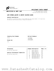 5962-9152802VYA datasheet pdf National Semiconductor
