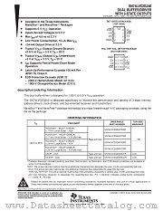 SN74LVC2G240YEPR datasheet pdf Texas Instruments