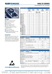NNL10-8 datasheet pdf C&D Technologies