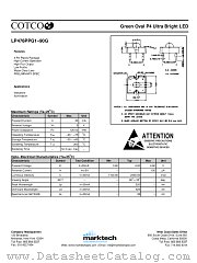 LP476PPG1-90G datasheet pdf Marktech Optoelectronics