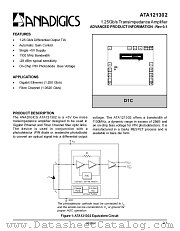 ATA121302 datasheet pdf Anadigics Inc