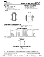 SN74ALVC00RGYR datasheet pdf Texas Instruments