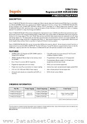 HYMD232G726(L)8-K datasheet pdf Hynix Semiconductor