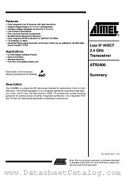 ATR2806 datasheet pdf Atmel