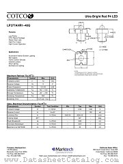 LP377AHR1-40G datasheet pdf Marktech Optoelectronics