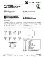 CAT93C86 (C) datasheet pdf Catalyst Semiconductor